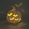 Make Market; 7.25" Pumpkin with Bats DIY Ceramic LED Décor by Make Market®; Category:Halloween DIY Wood & Ceramic Crafts; Image:3